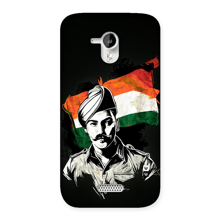Patriotic Indian Back Case for Canvas HD A116