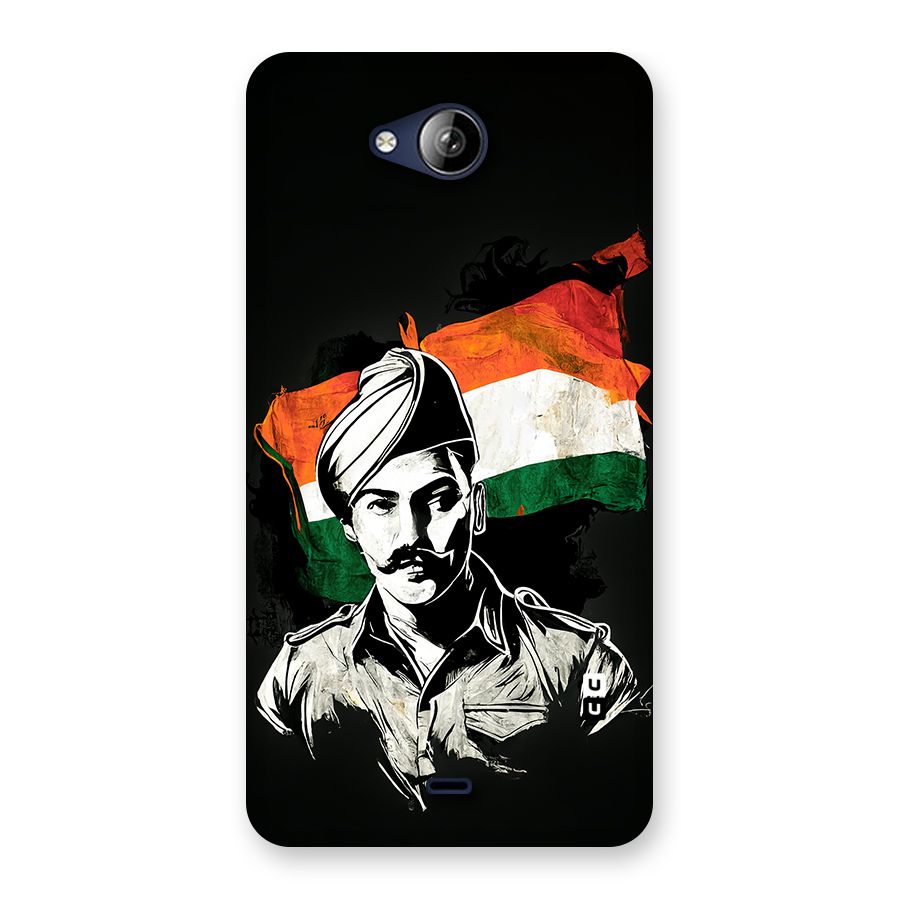 Patriotic Indian Back Case for Canvas Play Q355
