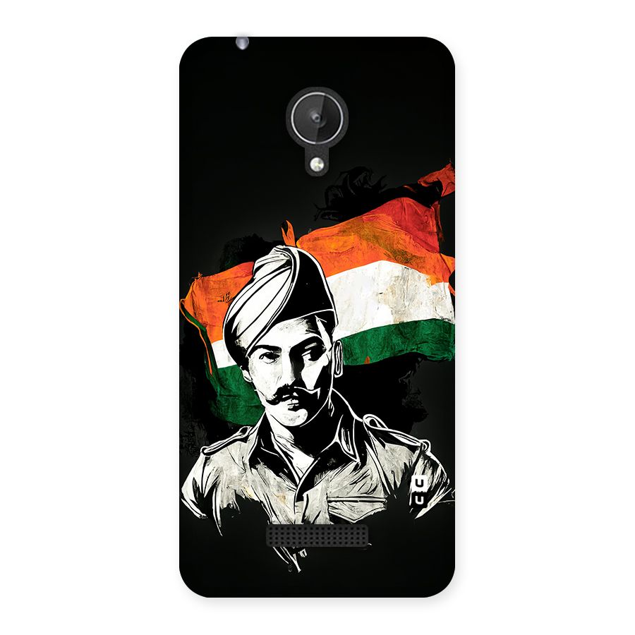 Patriotic Indian Back Case for Canvas Spark Q380
