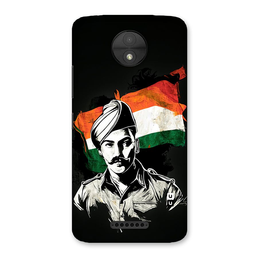Patriotic Indian Back Case for Moto C