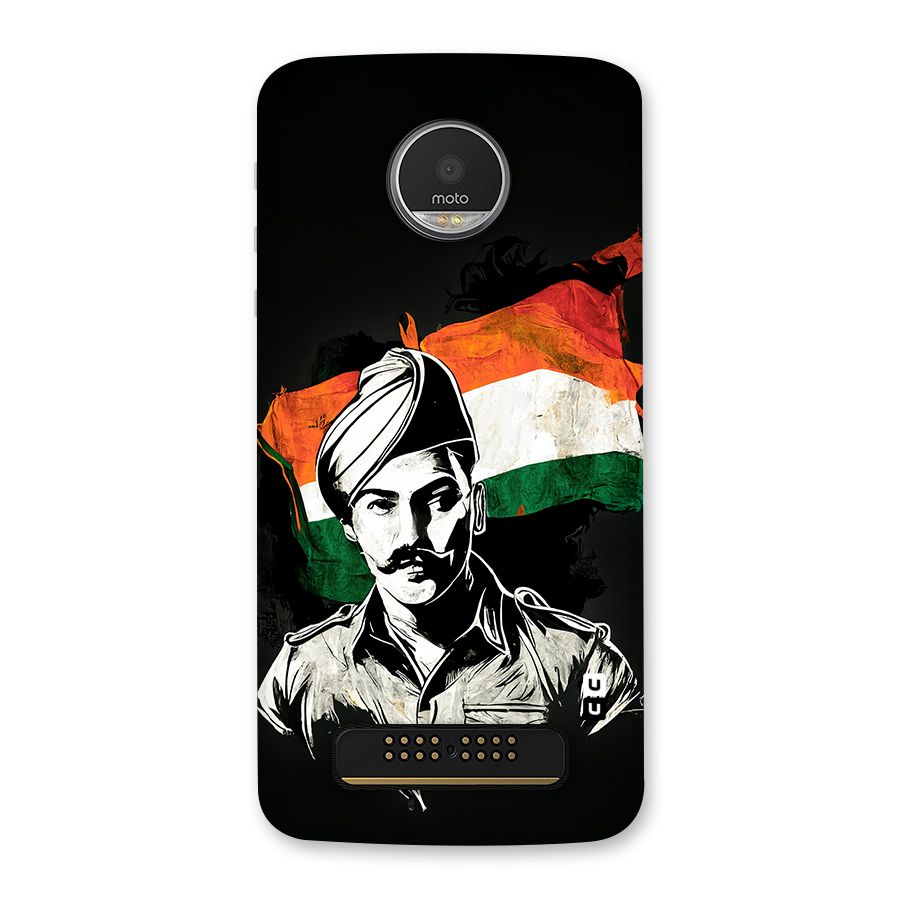 Patriotic Indian Back Case for Moto Z Play