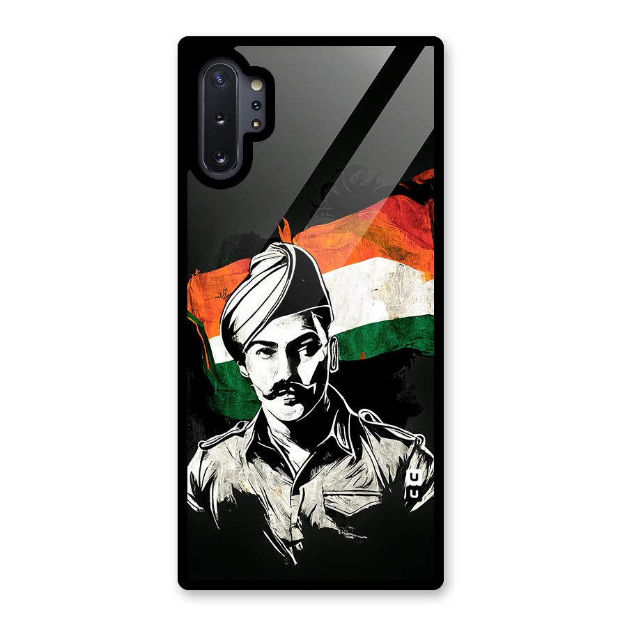 Patriotic Indian Glass Back Case for Galaxy Note 10 Plus