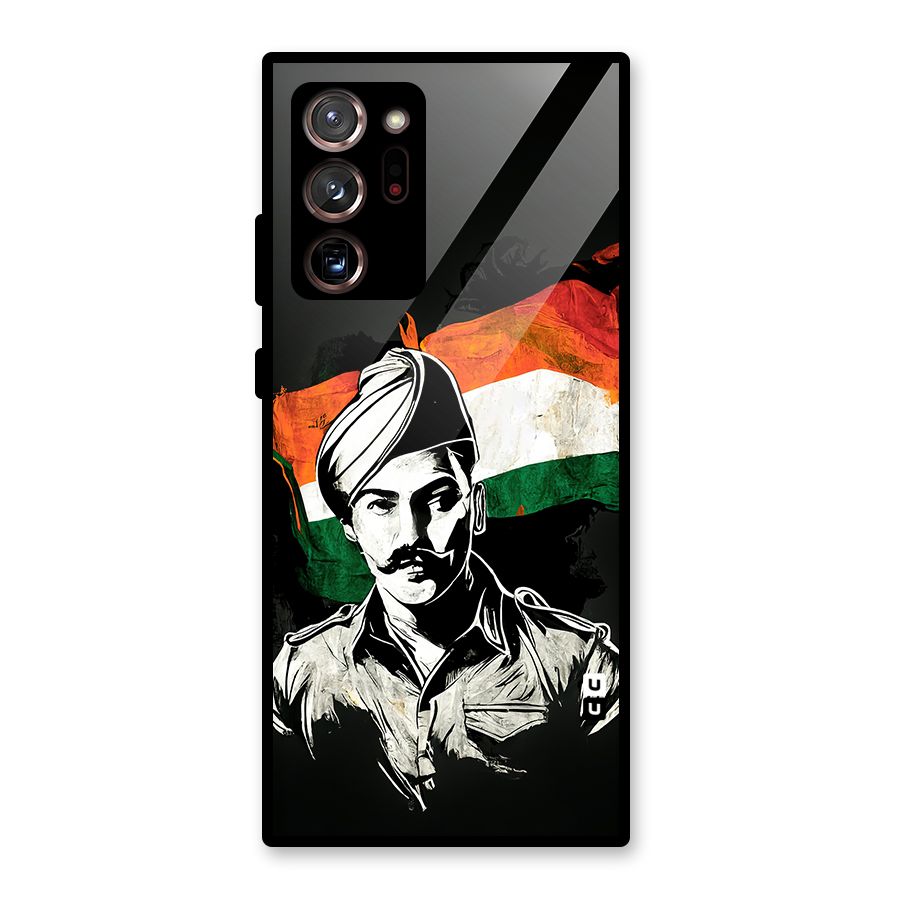 Patriotic Indian Glass Back Case for Galaxy Note 20 Ultra 5G