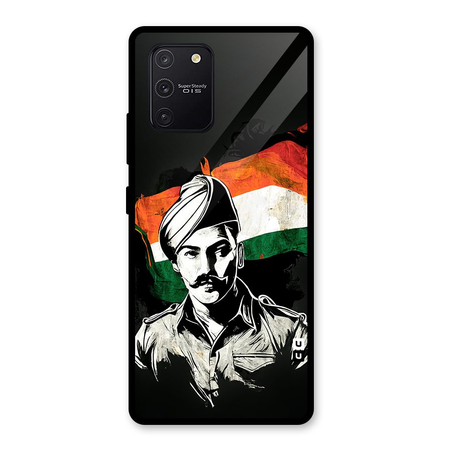 Patriotic Indian Glass Back Case for Galaxy S10 Lite