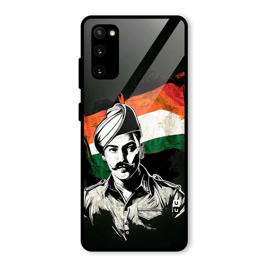 Patriotic Indian Glass Back Case for Galaxy S20 FE 5G