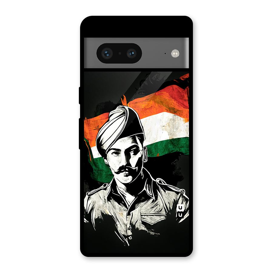 Patriotic Indian Glass Back Case for Google Pixel 7
