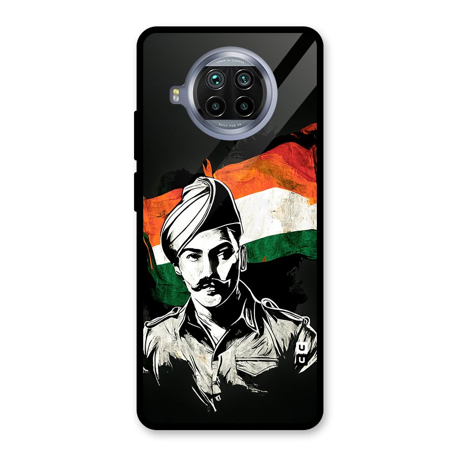 Patriotic Indian Glass Back Case for Mi 10i
