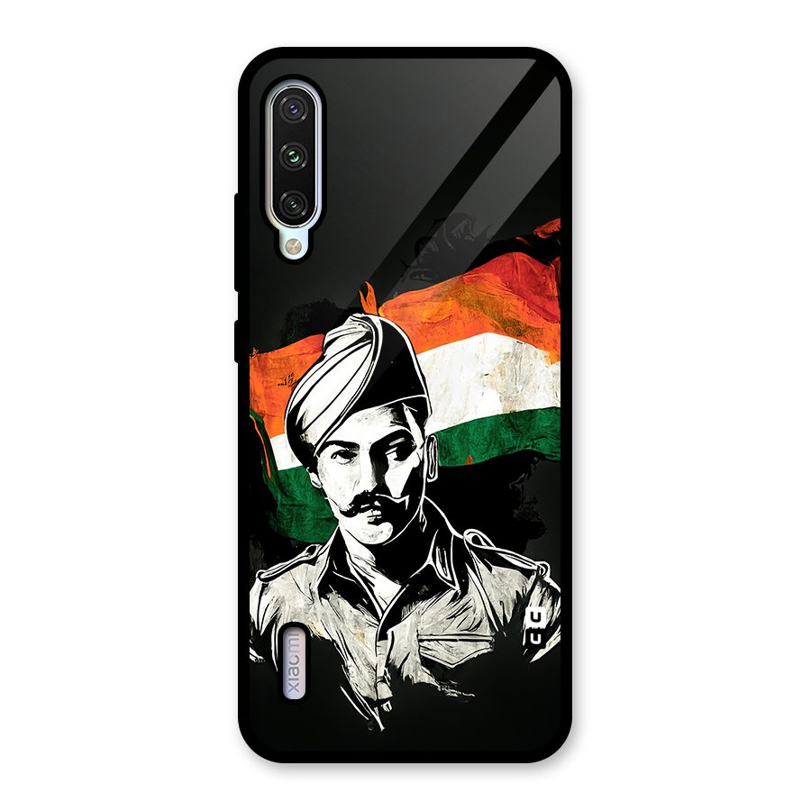 Patriotic Indian Glass Back Case for Mi A3