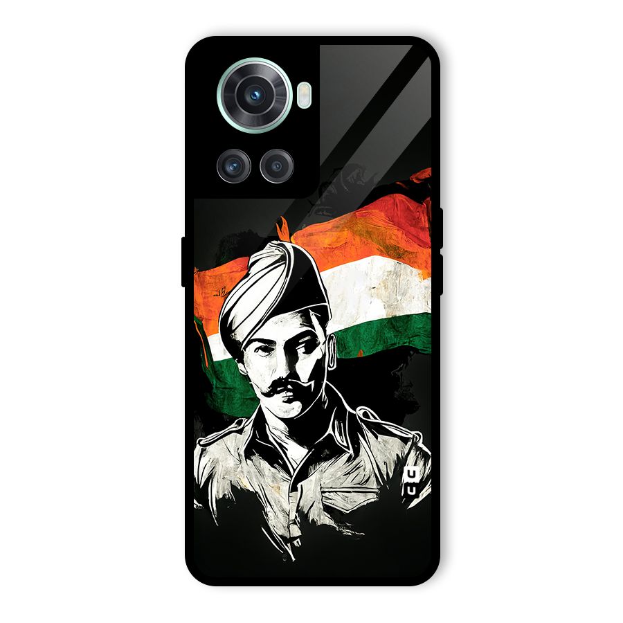 Patriotic Indian Glass Back Case for OnePlus 10R