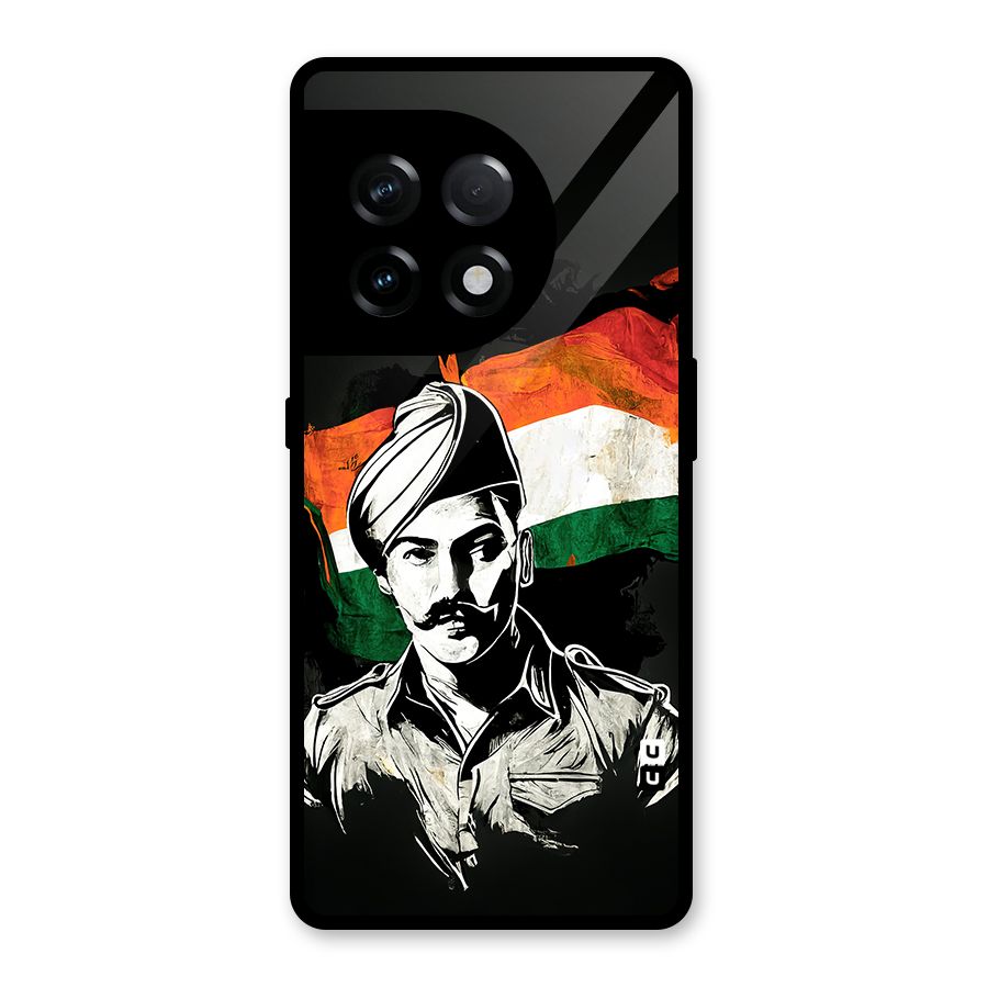 Patriotic Indian Glass Back Case for OnePlus 11R