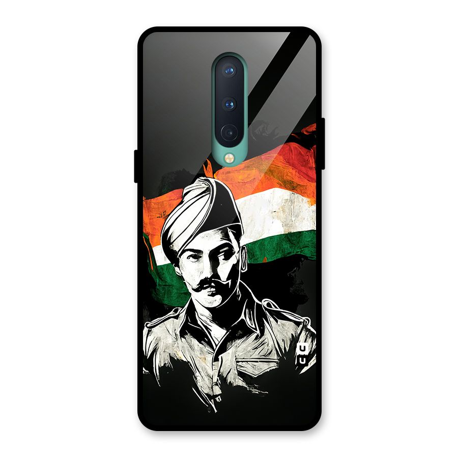 Patriotic Indian Glass Back Case for OnePlus 8