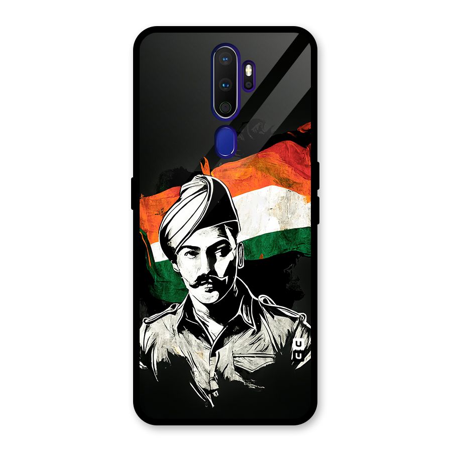 Patriotic Indian Glass Back Case for Oppo A9 (2020)