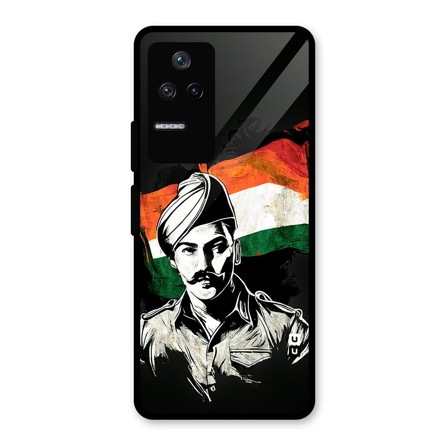 Patriotic Indian Glass Back Case for Poco F4 5G