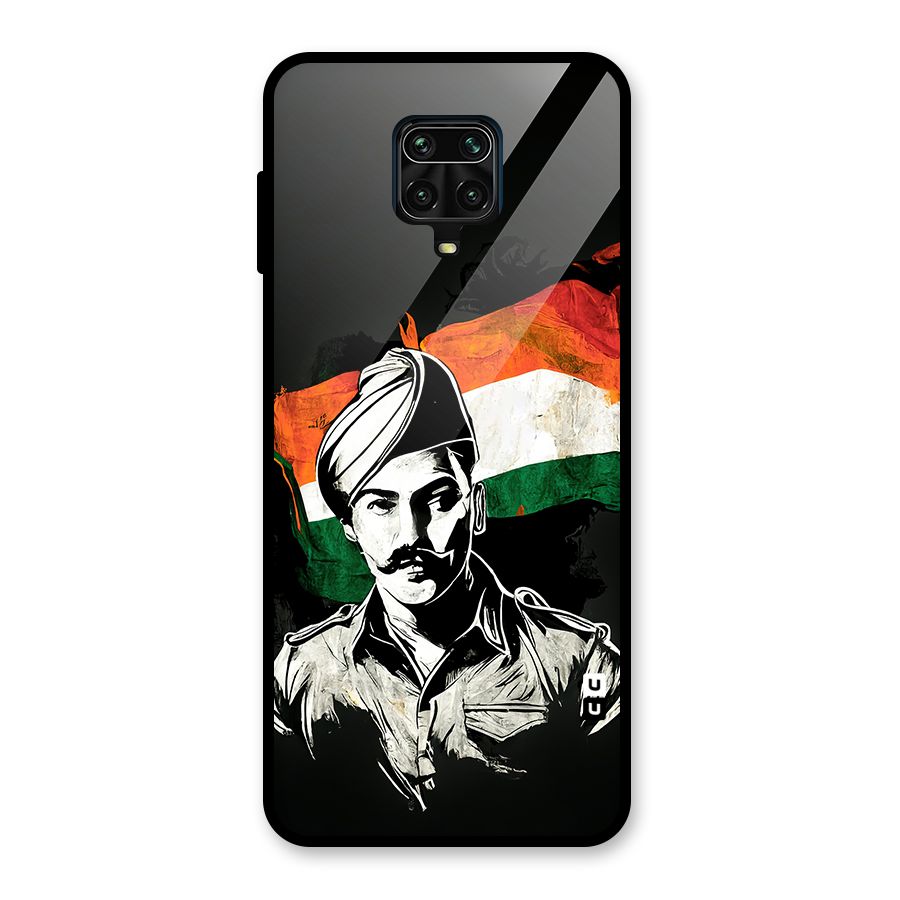 Patriotic Indian Glass Back Case for Poco M2 Pro