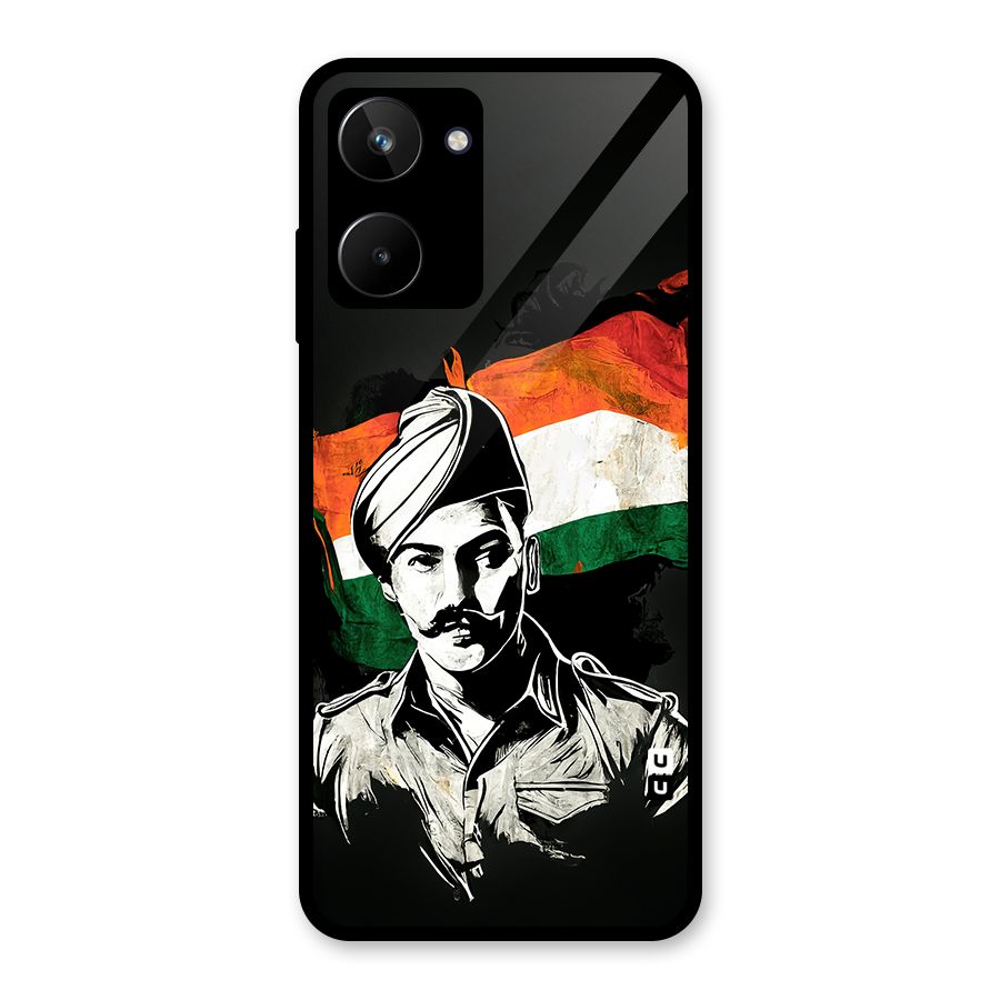 Patriotic Indian Glass Back Case for Realme 10