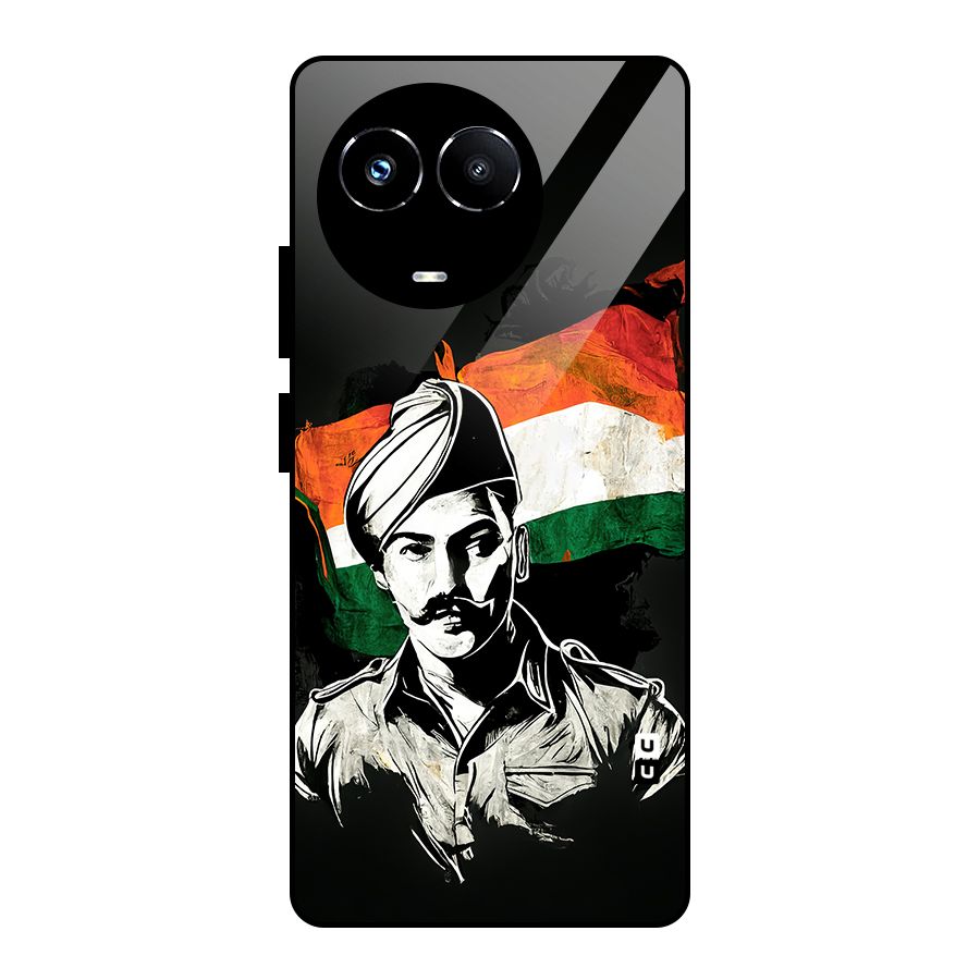 Patriotic Indian Glass Back Case for Realme 11X