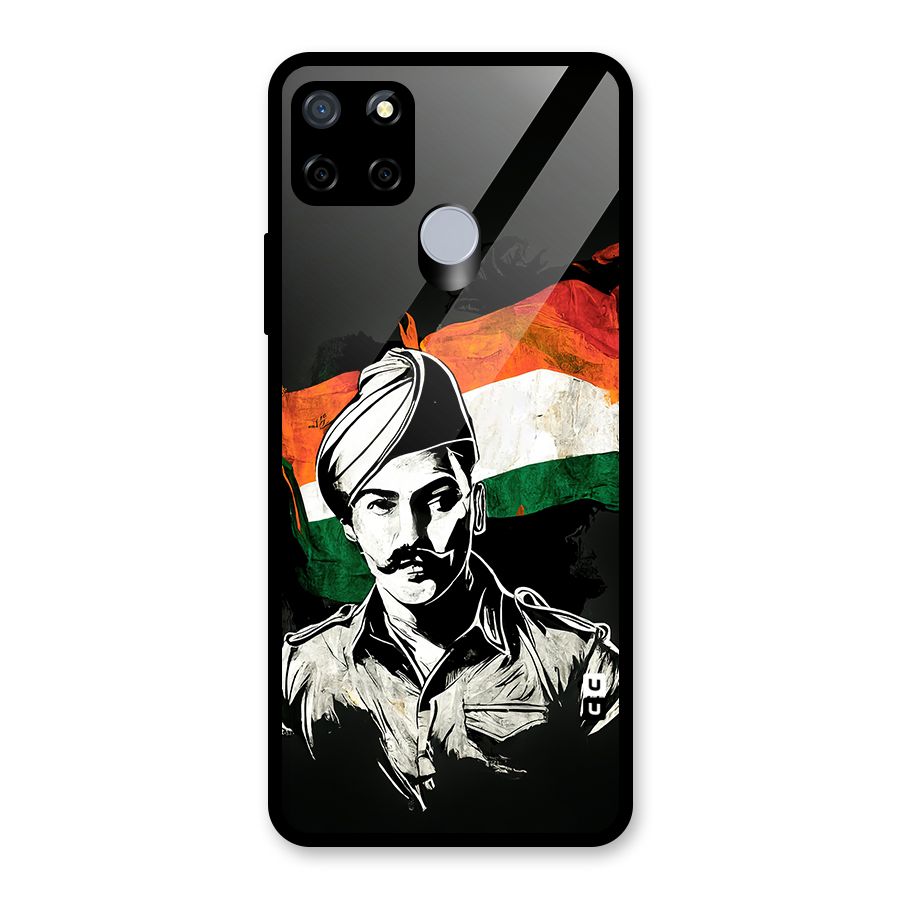 Patriotic Indian Glass Back Case for Realme C12