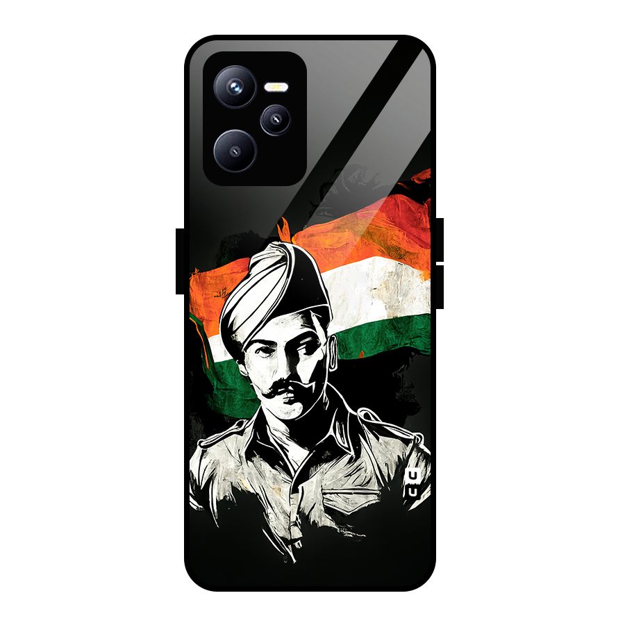 Patriotic Indian Glass Back Case for Realme C35