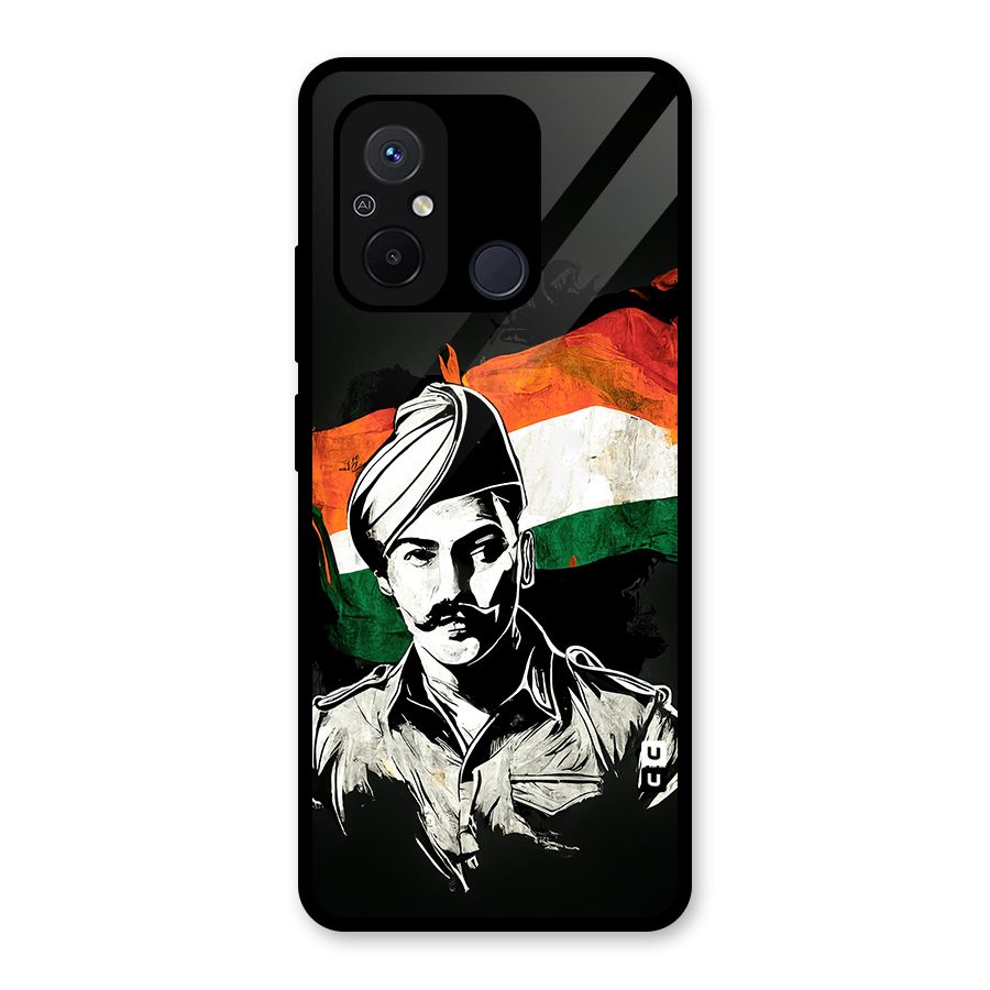 Patriotic Indian Glass Back Case for Redmi 12C