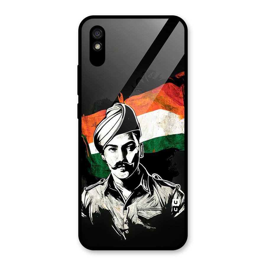 Patriotic Indian Glass Back Case for Redmi 9A