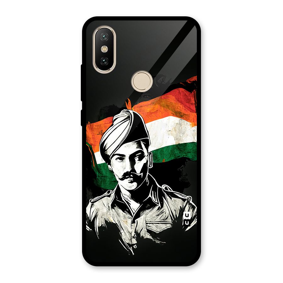 Patriotic Indian Glass Back Case for Redmi A2