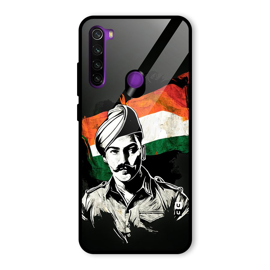 Patriotic Indian Glass Back Case for Redmi Note 8