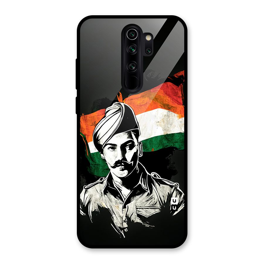 Patriotic Indian Glass Back Case for Redmi Note 8 Pro