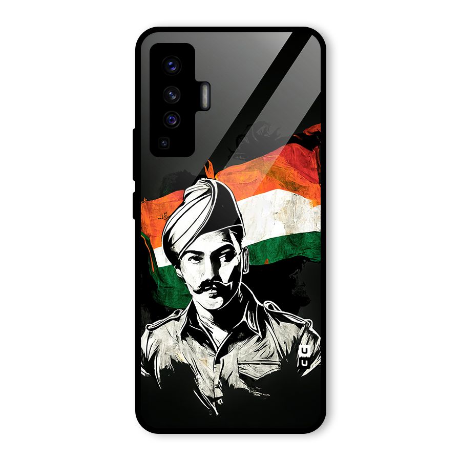 Patriotic Indian Glass Back Case for Vivo X50