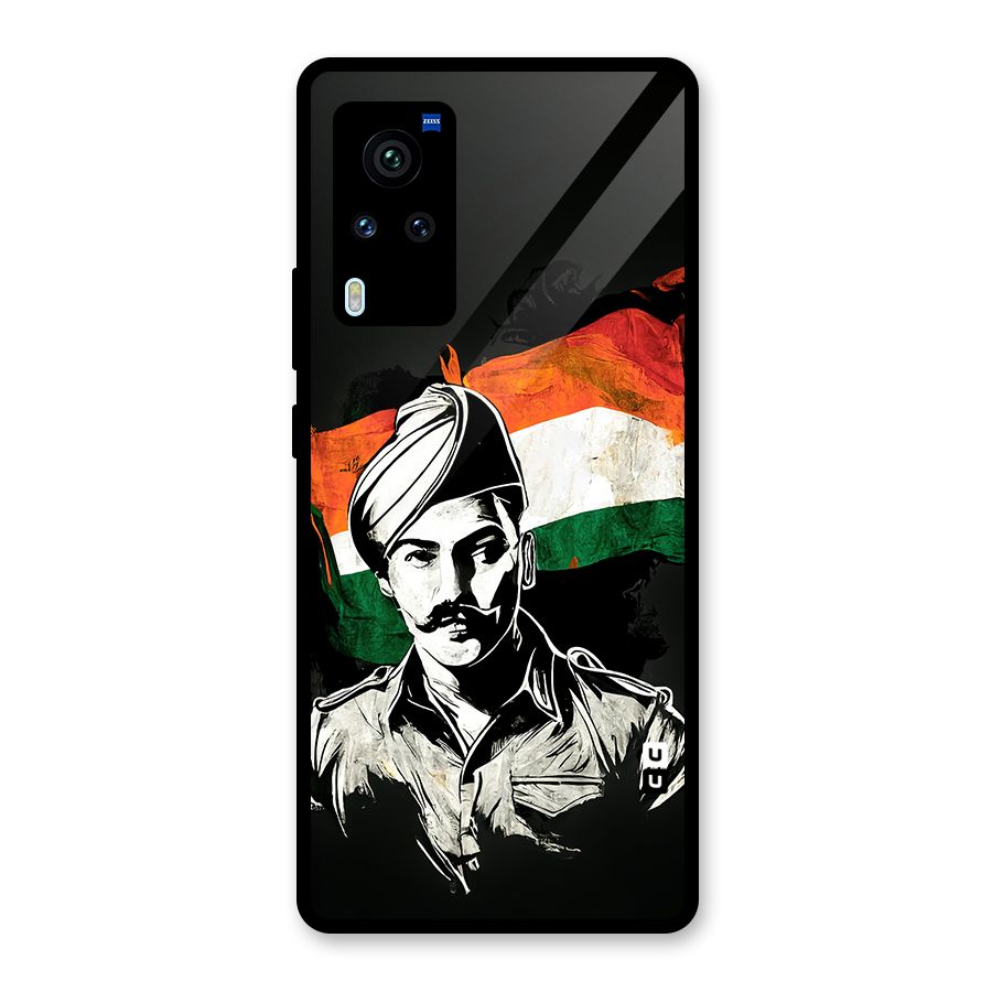 Patriotic Indian Glass Back Case for Vivo X60 Pro