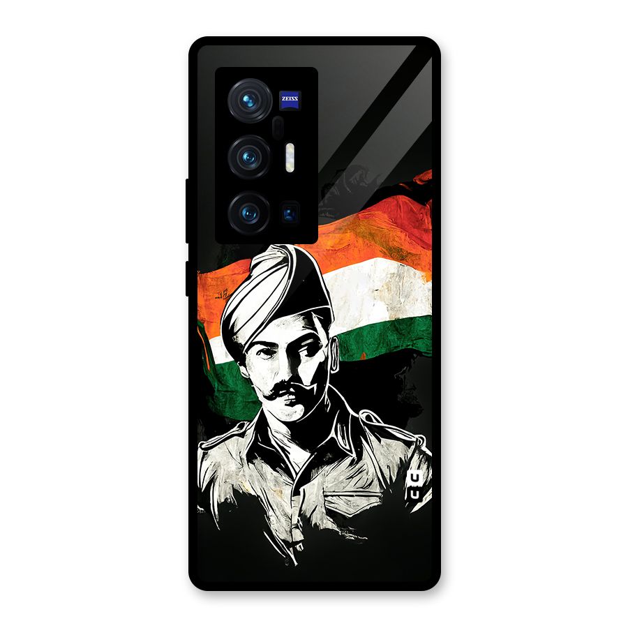 Patriotic Indian Glass Back Case for Vivo X70 Pro Plus