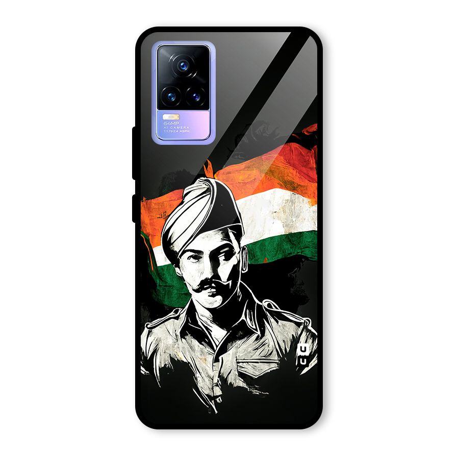 Patriotic Indian Glass Back Case for Vivo Y73
