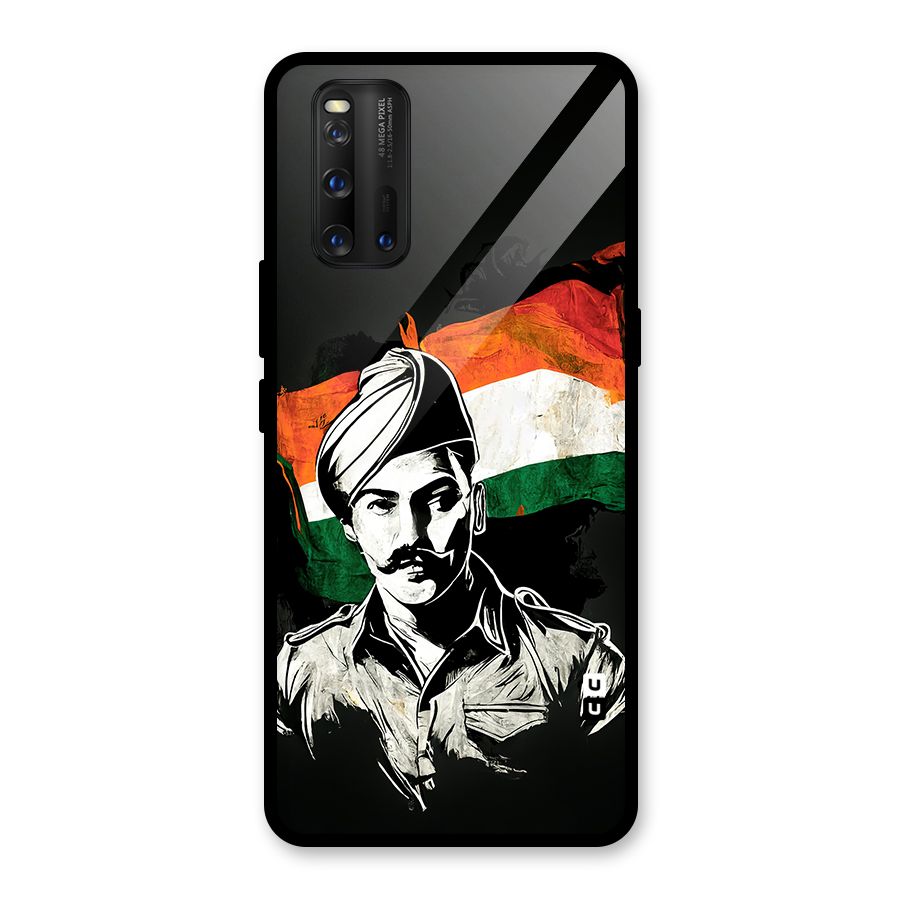 Patriotic Indian Glass Back Case for Vivo iQOO 3