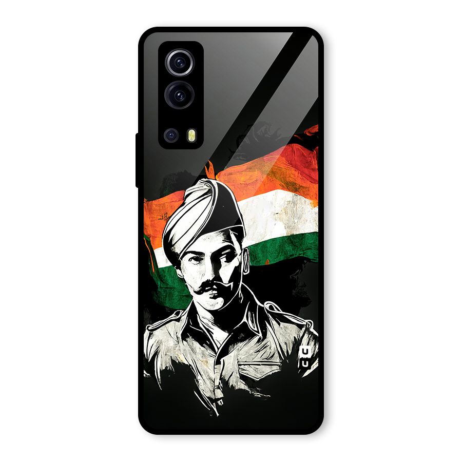 Patriotic Indian Glass Back Case for Vivo iQOO Z3