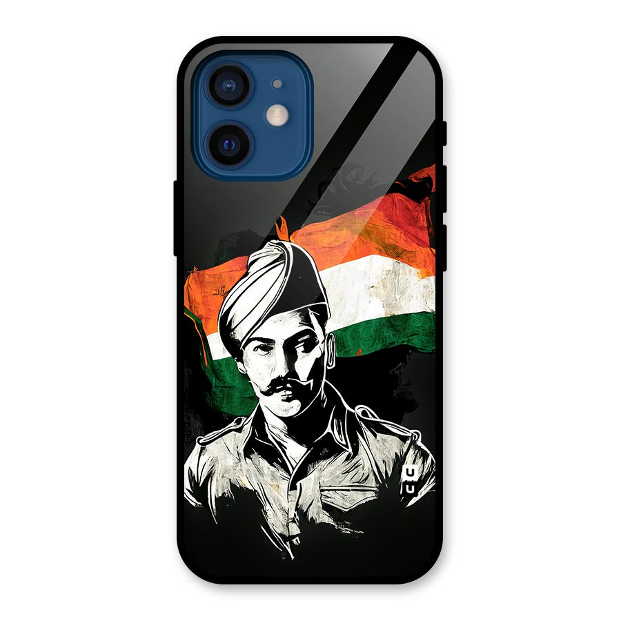 Patriotic Indian Glass Back Case for iPhone 12 Mini