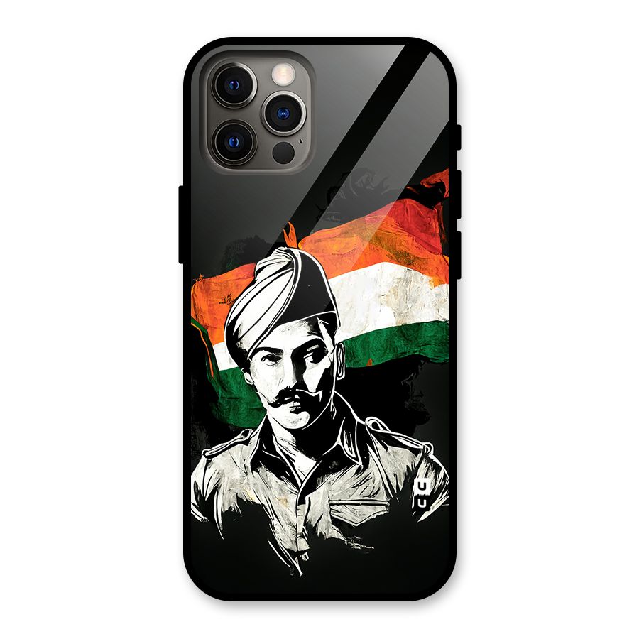 Patriotic Indian Glass Back Case for iPhone 12 Pro