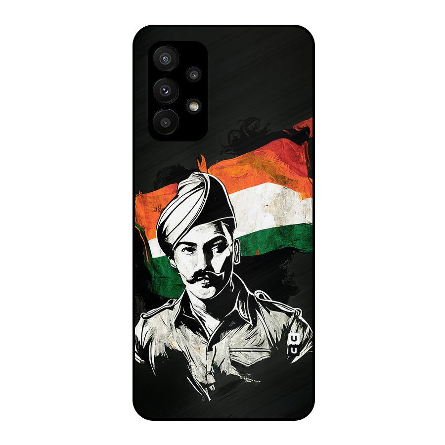 Patriotic Indian Metal Back Case for Galaxy A23