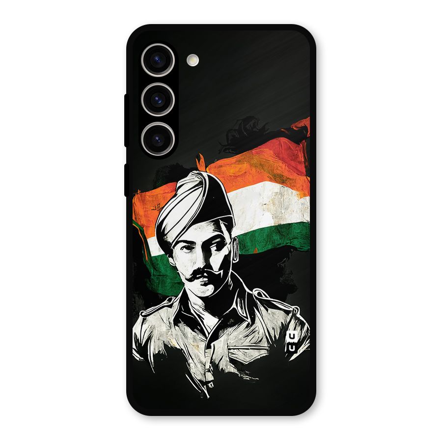Patriotic Indian Metal Back Case for Galaxy S23 Plus