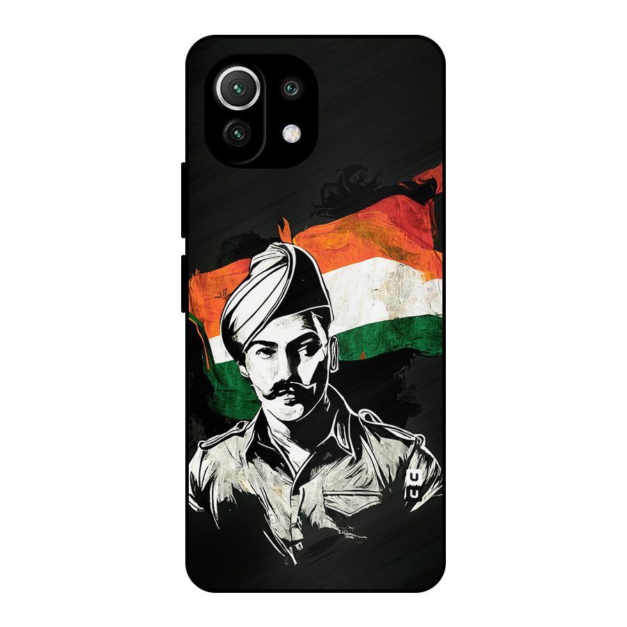 Patriotic Indian Metal Back Case for Mi 11 Lite NE 5G