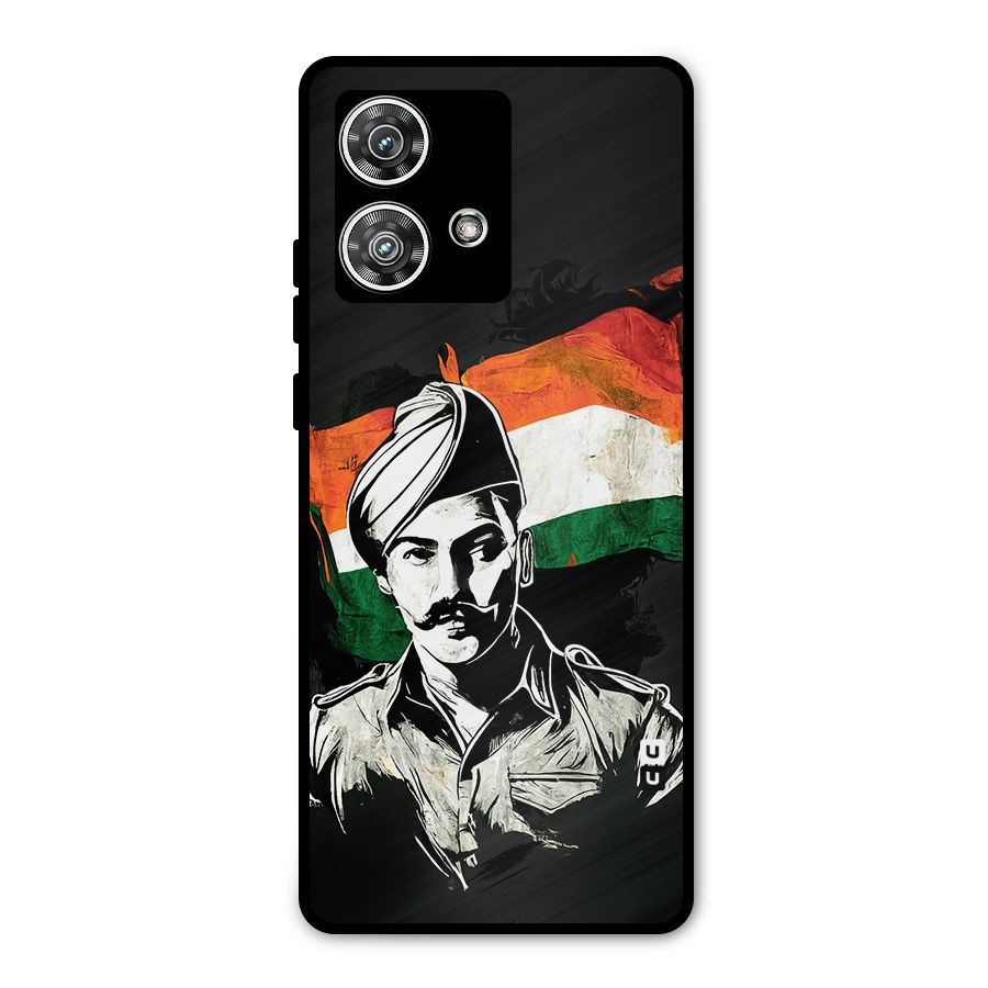 Patriotic Indian Metal Back Case for Motorola Edge 40 Neo