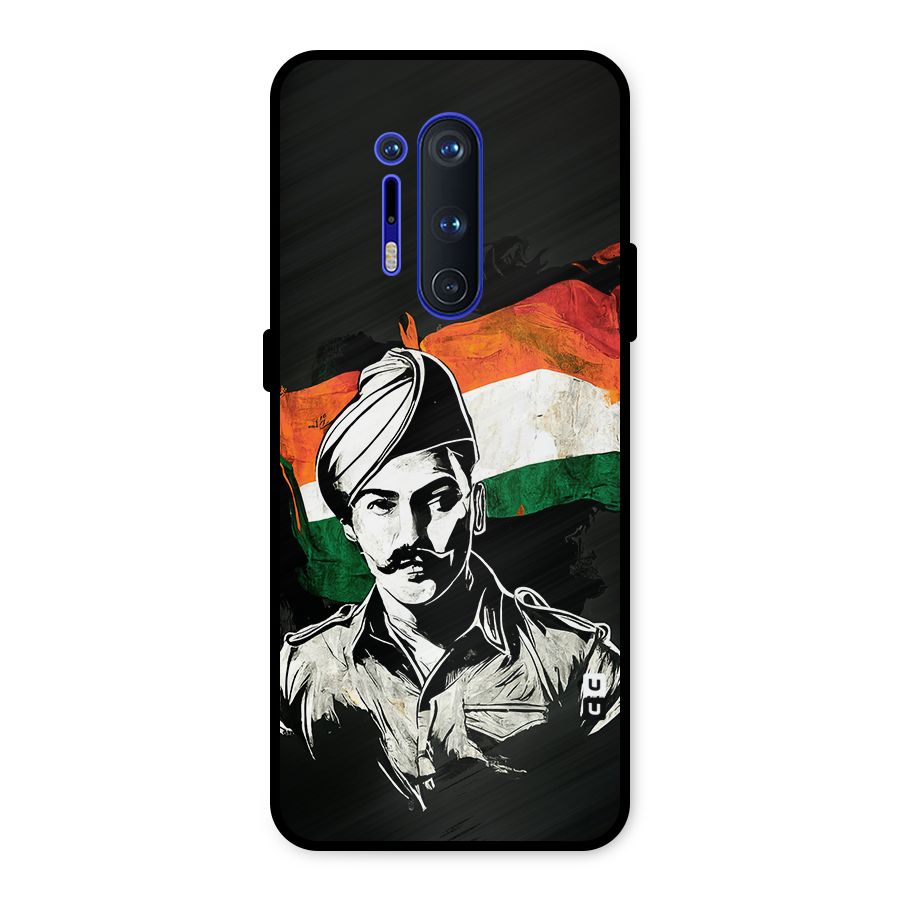 Patriotic Indian Metal Back Case for OnePlus 8 Pro