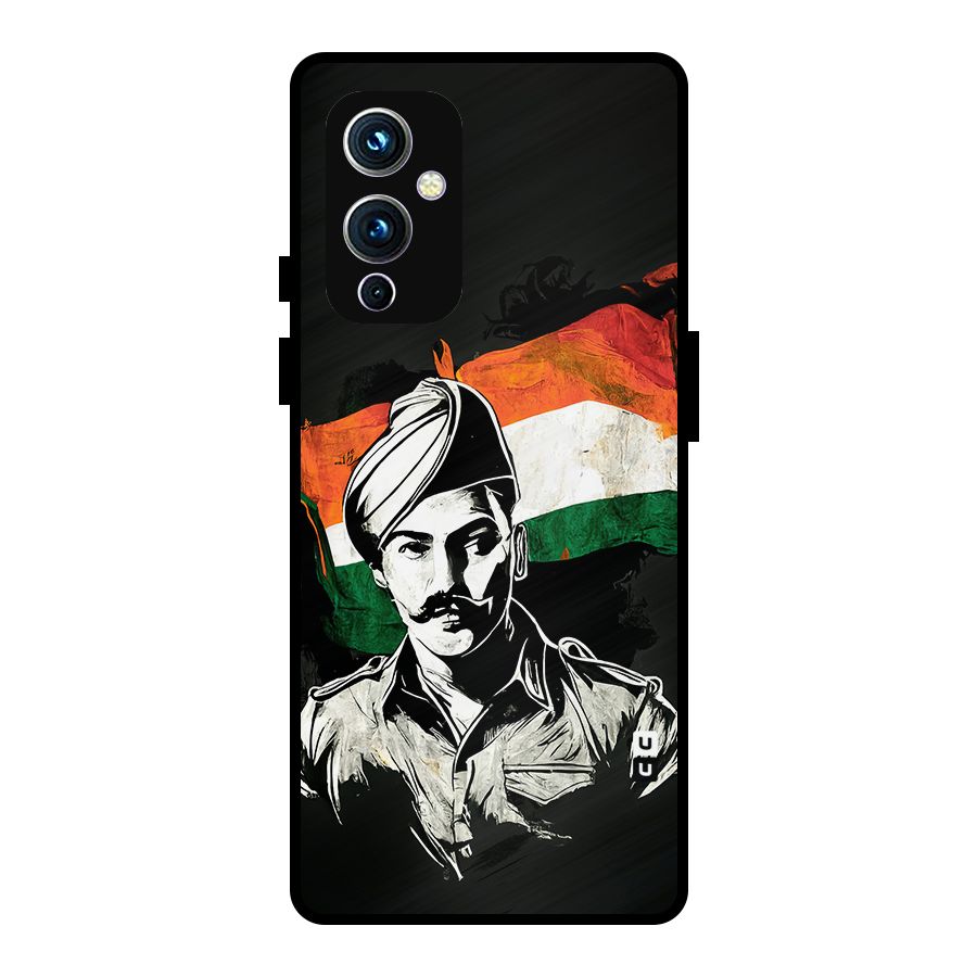 Patriotic Indian Metal Back Case for OnePlus 9