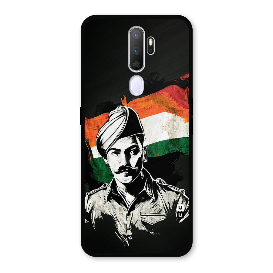 Patriotic Indian Metal Back Case for Oppo A5 (2020)