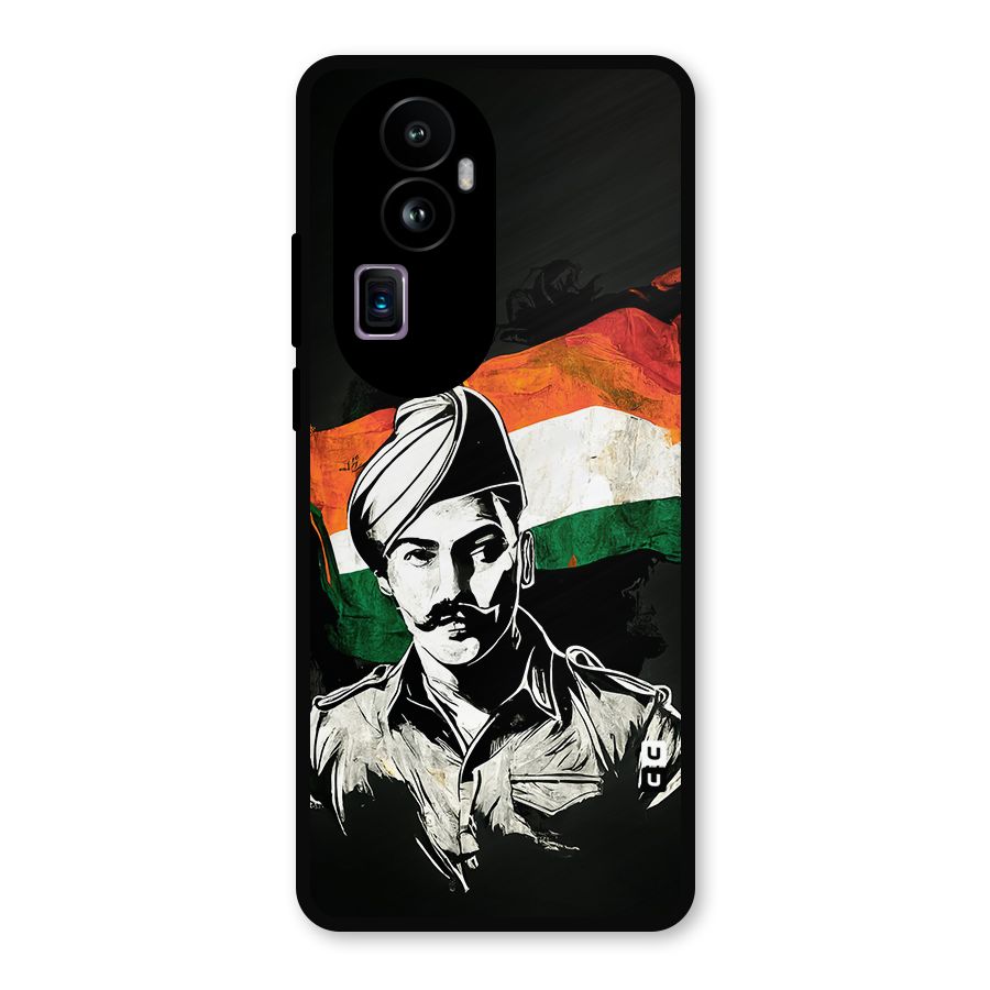 Patriotic Indian Metal Back Case for Oppo Reno10 Pro Plus