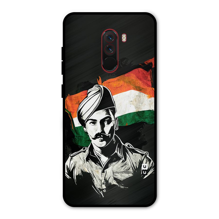 Patriotic Indian Metal Back Case for Poco F1