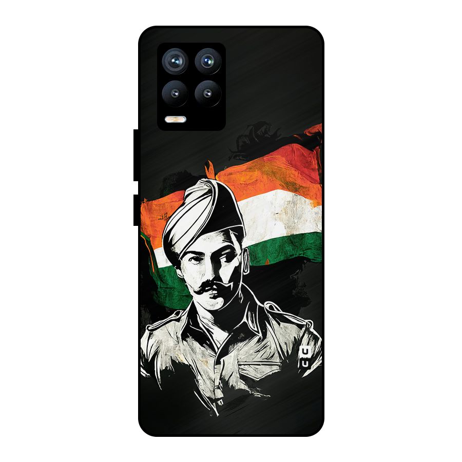 Patriotic Indian Metal Back Case for Realme 8 Pro