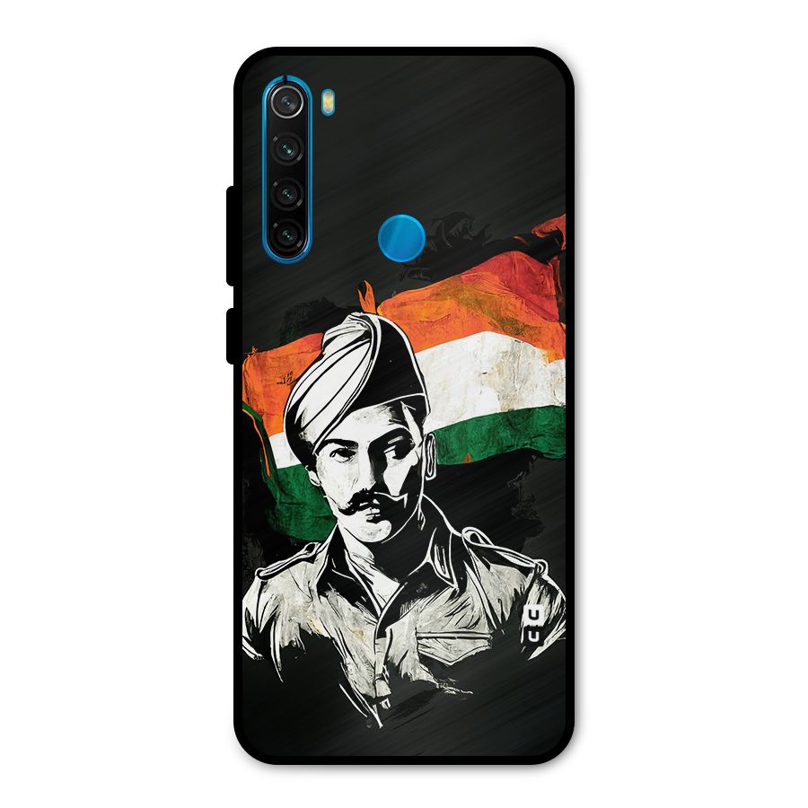 Patriotic Indian Metal Back Case for Redmi Note 8