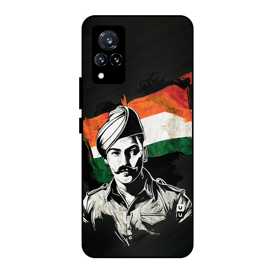 Patriotic Indian Metal Back Case for Vivo V21 5G