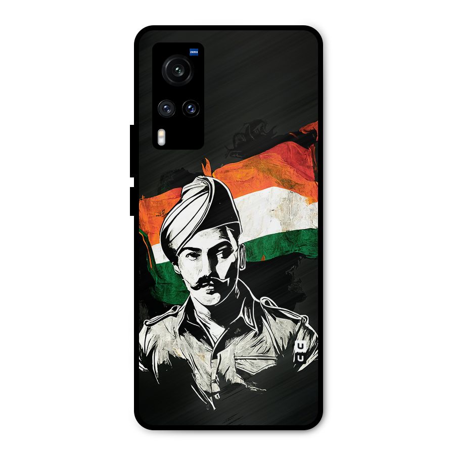 Patriotic Indian Metal Back Case for Vivo X60