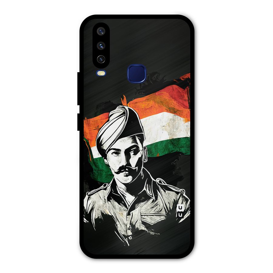 Patriotic Indian Metal Back Case for Vivo Y15