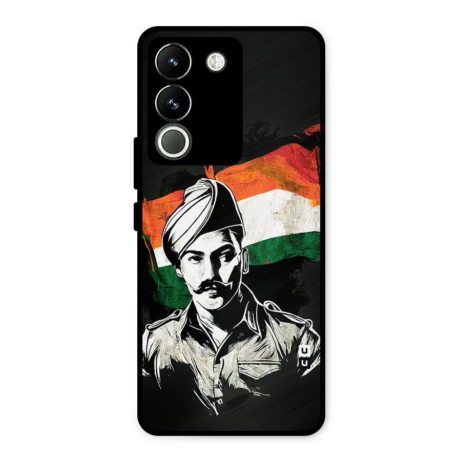 Patriotic Indian Metal Back Case for Vivo Y200
